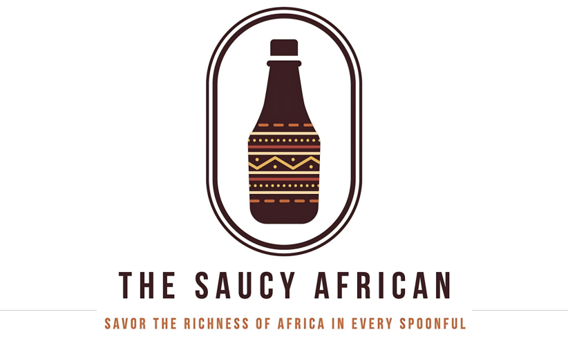 The Saucy African Logo